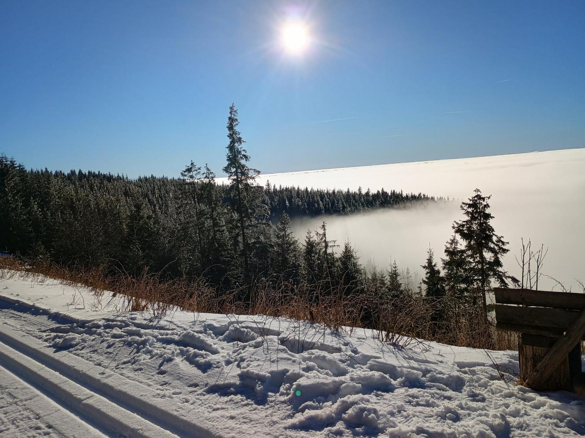 Chata S Vyhledem Jáchymov Exteriör bild