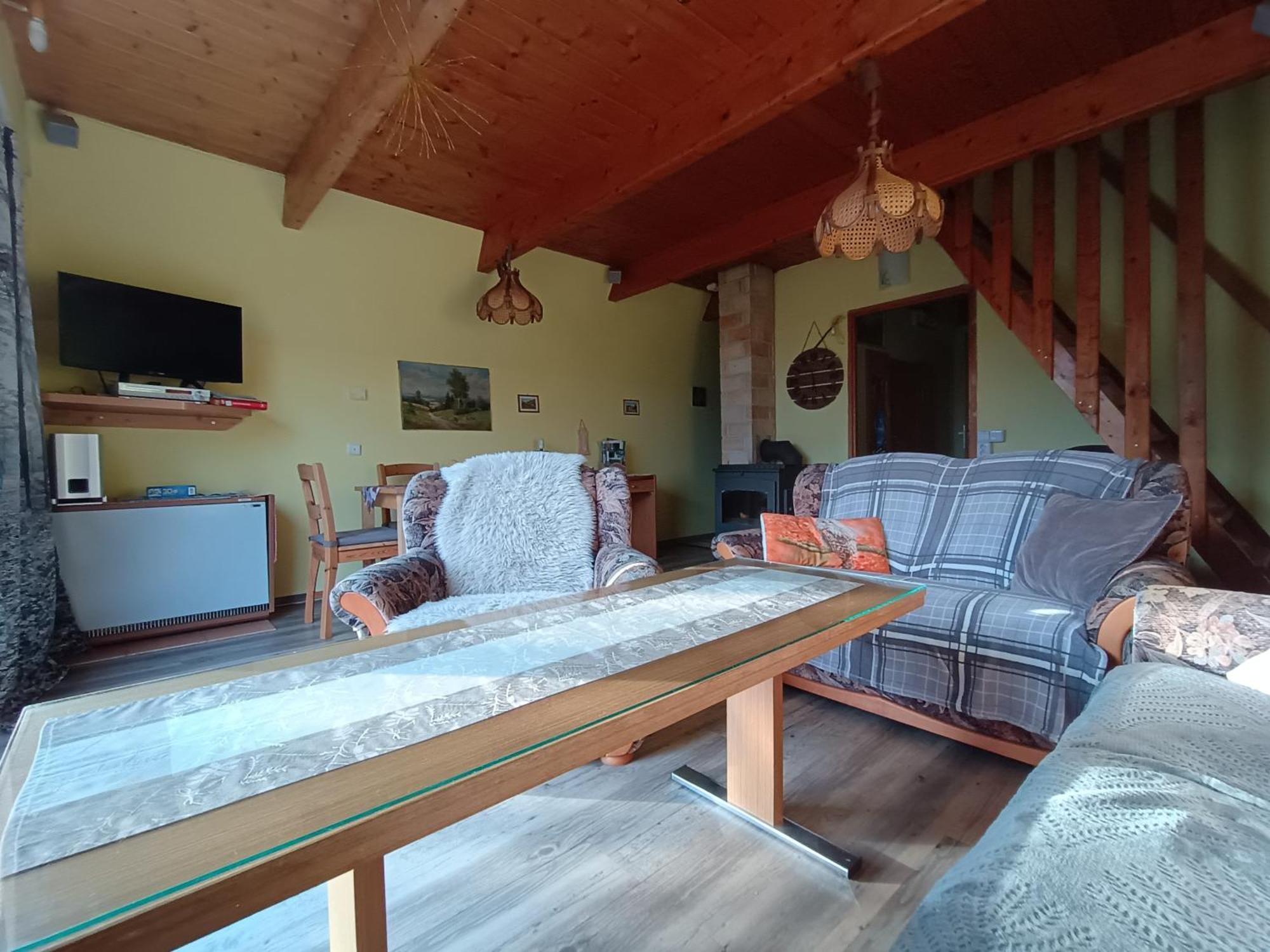 Chata S Vyhledem Jáchymov Exteriör bild