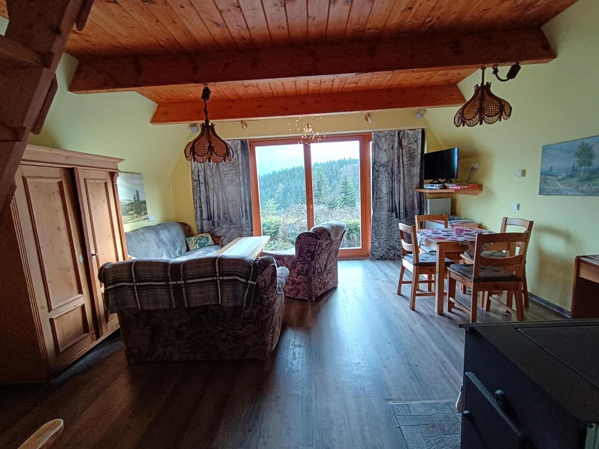 Chata S Vyhledem Jáchymov Exteriör bild